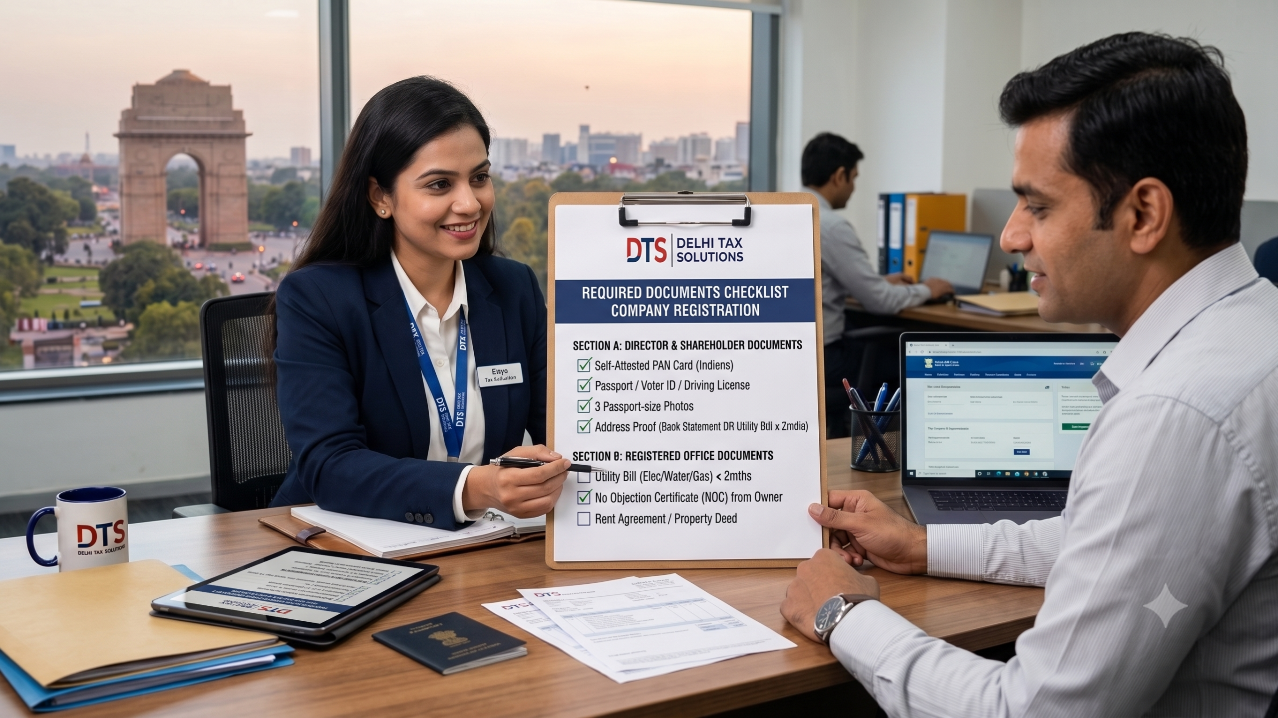 Checklist of documents for company registration