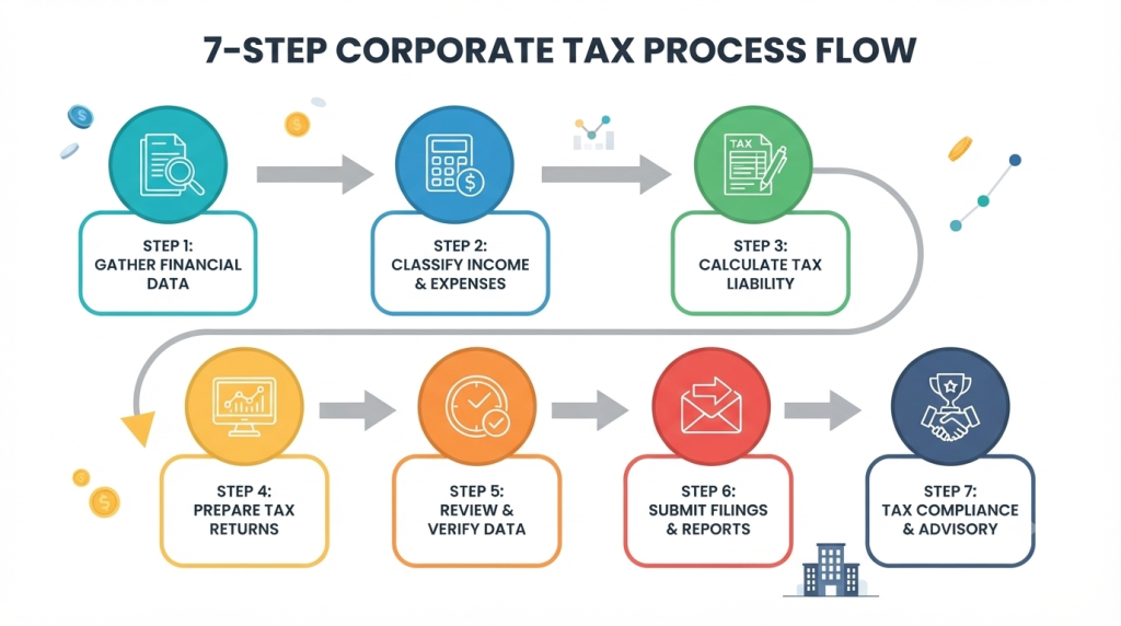 Step by step Private Limited Company registration flowchart